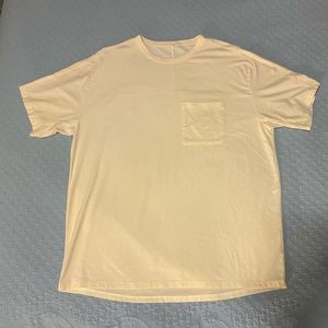 Mens Lulu Chest Pocket Relaxed Fit Tee *Oxford Sz. L